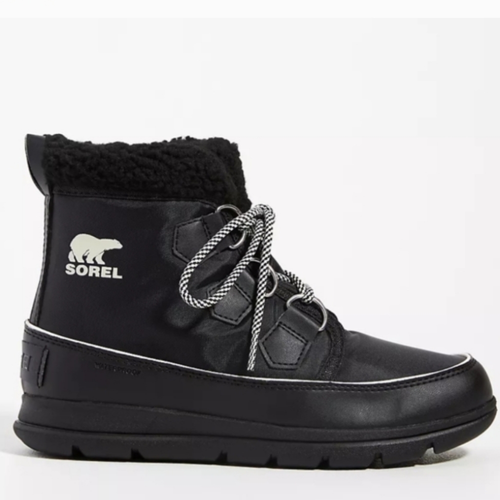 Sorel Black Insulated Boots